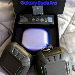 Samsung Galaxy Buds Pro LAVENDER COLOR!!! Protective carrying case included!!!